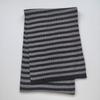 Retro Gestreifter Dickstrick Unisex Snood - Warm & Vielseitig für Herbst/Winter