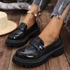 Fashion New Japanese Style College Student Shoes Cosplay Lolita Shoes for Women/Girl Fashion Black/Coffee Uniform Platform Shoes 2024