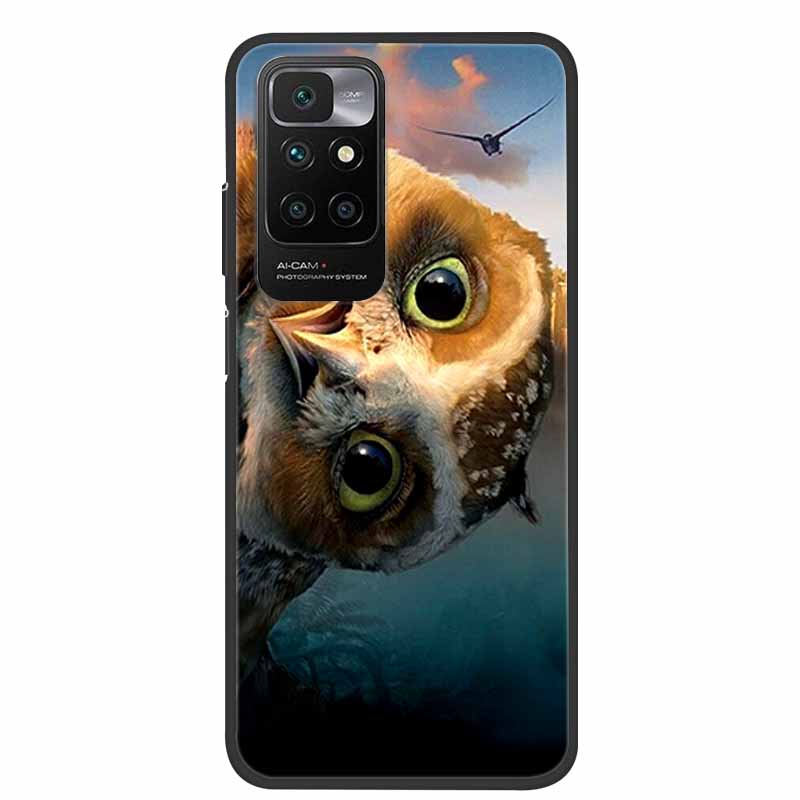 Für Xiaomi Redmi 10 Hülle Stoßfest Weiches Silikon TPU Rückabdeckung Für Xiaomi Redmi10 Handyhüllen Redmi 10 Prime 2022 Süße Cartoon