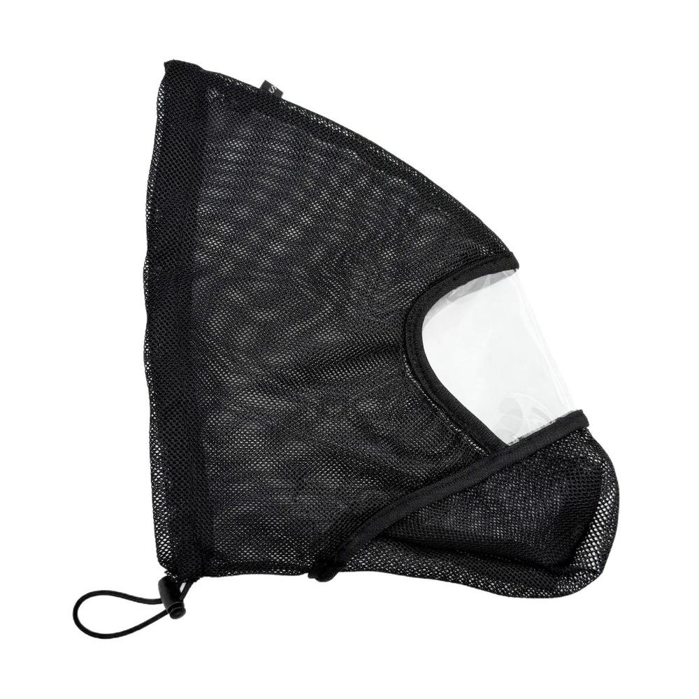 

Adjustable Fit Pet Protective Veil Mesh Mesh Dog Muzzle Dog Protection Mask Outdoor Adventure S чёрный