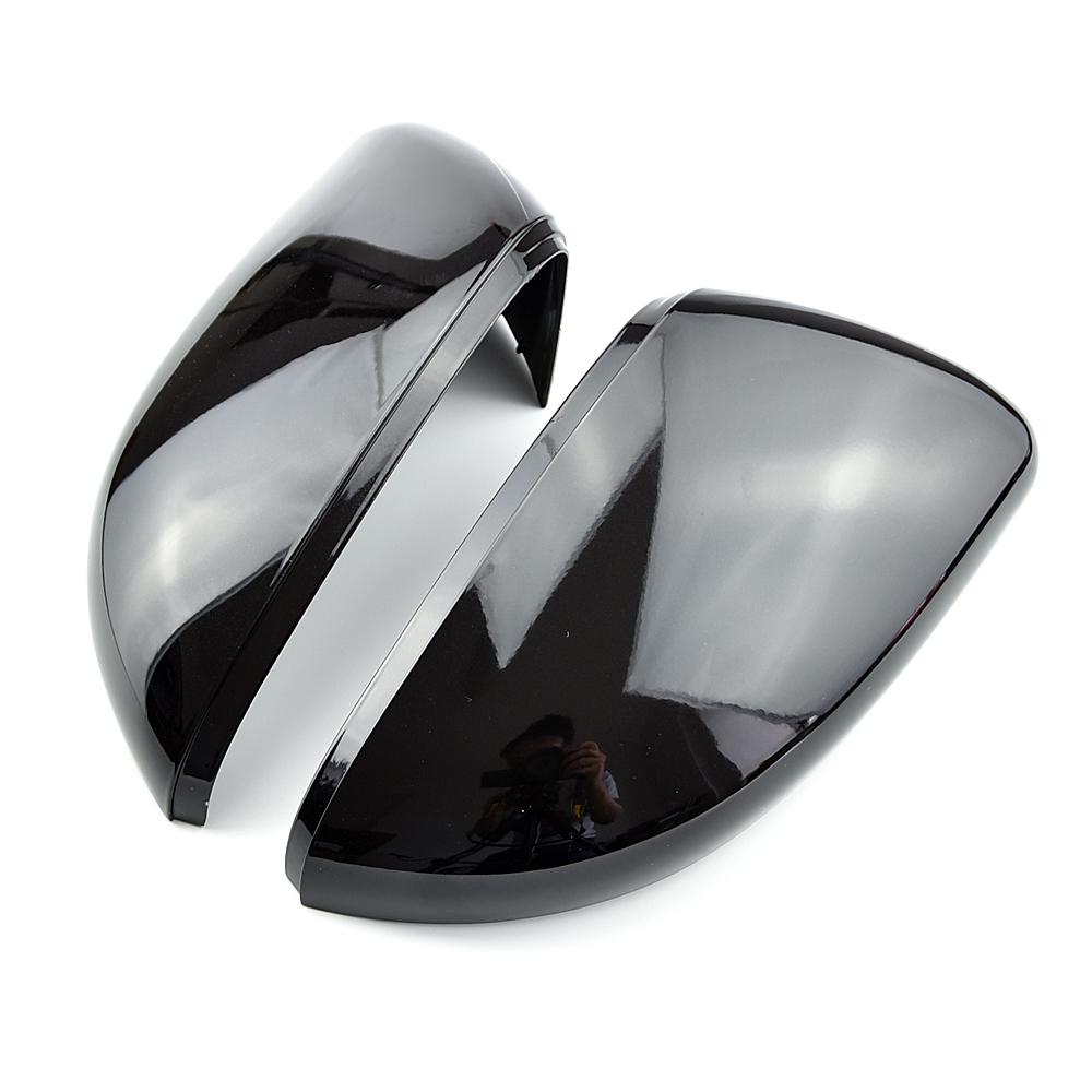 Rear Mirror Cover Wear Resistant Glossy Compact Durable Rearview Mirror Shell 5K0857538 5K0857537 for VW Golf 6 MK6