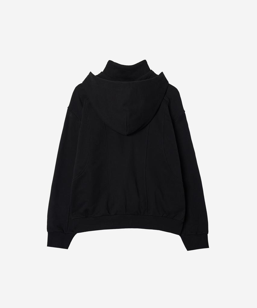 Node Labs Dev:10 Curve Zip-Up Hoodie_Black