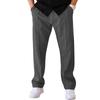 2025 Men's Oversized Loose Straight-Leg Sports Striped Casual Pants for Autumn/Winter