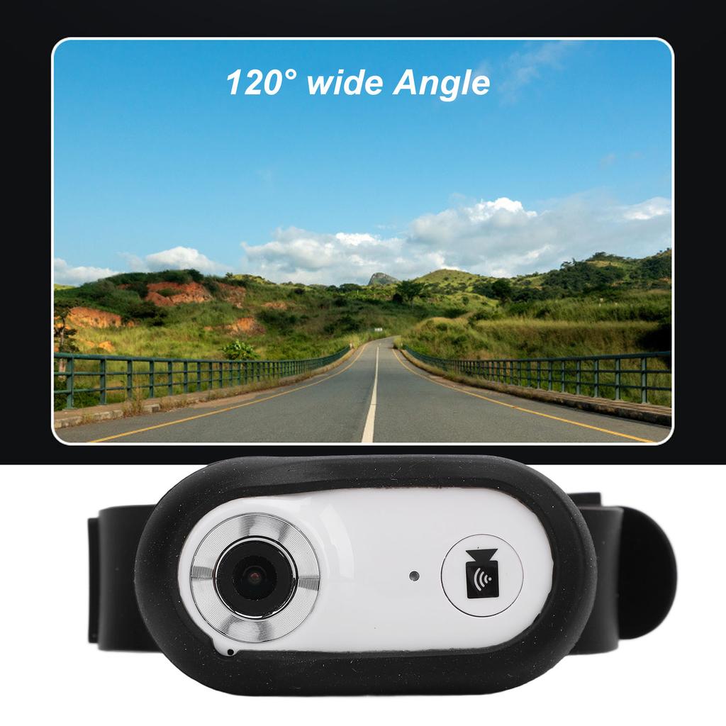 Collare per Gatto con Telecamera Grandangolare a 120 Gradi Registrazione Video Immagine HD Tracciamento Cani Telecamera a Collare Magnetico per Interno Esterno Equitazione