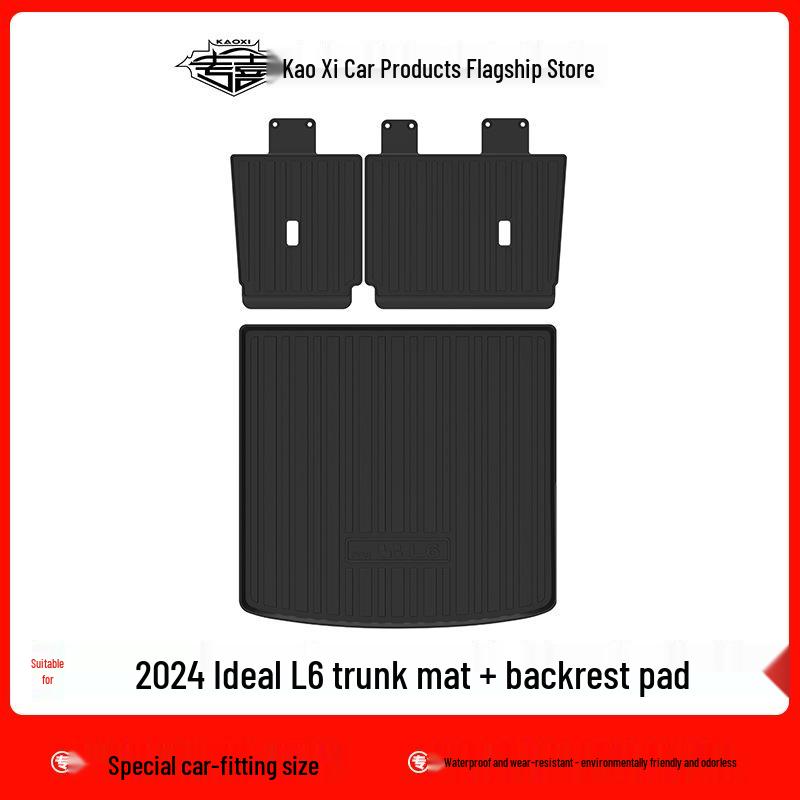 2024 Li L6 TPE Car Mats: Eco-friendly, Odorless, Waterproof, Wear-resistant