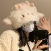 Sweet and Cute Little Cashmere Hat Women's Season Warm Ear Protection Lei Feng Hat Headgear Cold Hat New