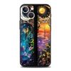 Beautiful Sun Moon Glass Phone Case Cover for iPhone 17 16 15 14 13 12 11 Pro Max 17 Air Plus Shockproof Soft TPU Shell Fundas
