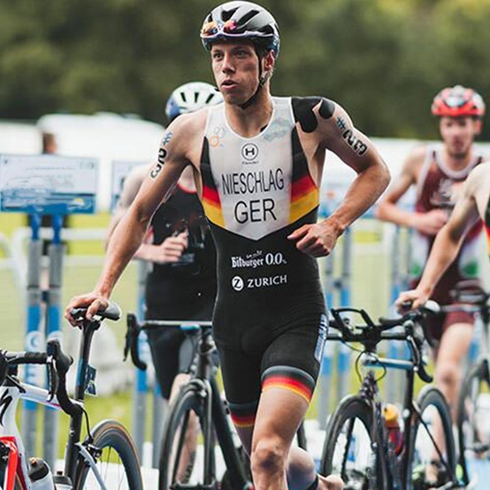 Radsport Triathlon Trisuit Sommer Herren Radbekleidung Roupa De Cicliamo Pro Team Rennrad Fahrrad Schwimmen Rennanzug Mtb Jumpsuit XXL