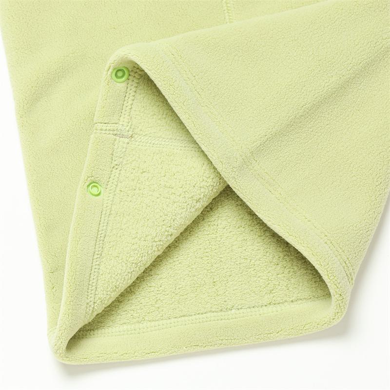 Outdoor Riding Winter Scarves For Men And Women, New Warm And Soft Cervical Spine Cover Neck Cover Button Knitted Thickened Scarf