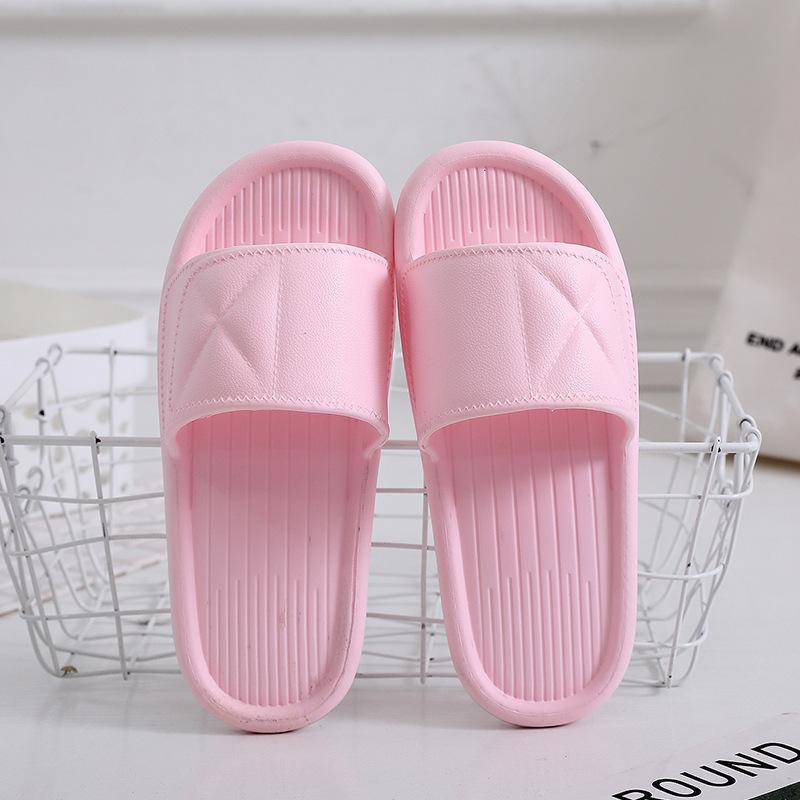 EVA soft-soled home slippers women's summer home indoor cool slippers non-slip cross shoes