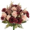 Künstliche Blume Lavendelkugel Chrysanthemen-Kombinationsstrauß Heim-Schlafzimmerdekoration Hochzeit Esstisch-Mittelstück Braut