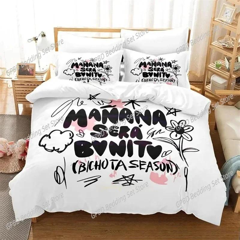 Karol G Manana Sera Bonito Bichota 3D NEW Duvet Cover Pillowcase Bedding Set Adult Boy Girl Bedroom Children Single Double Large
