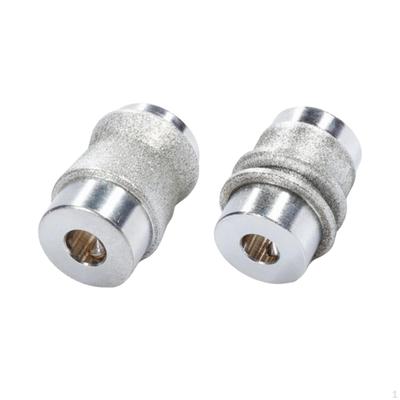 2 kusy nástroje na broušení skla Jemné diamantové brusné bity Snadné použití Stabilní pro