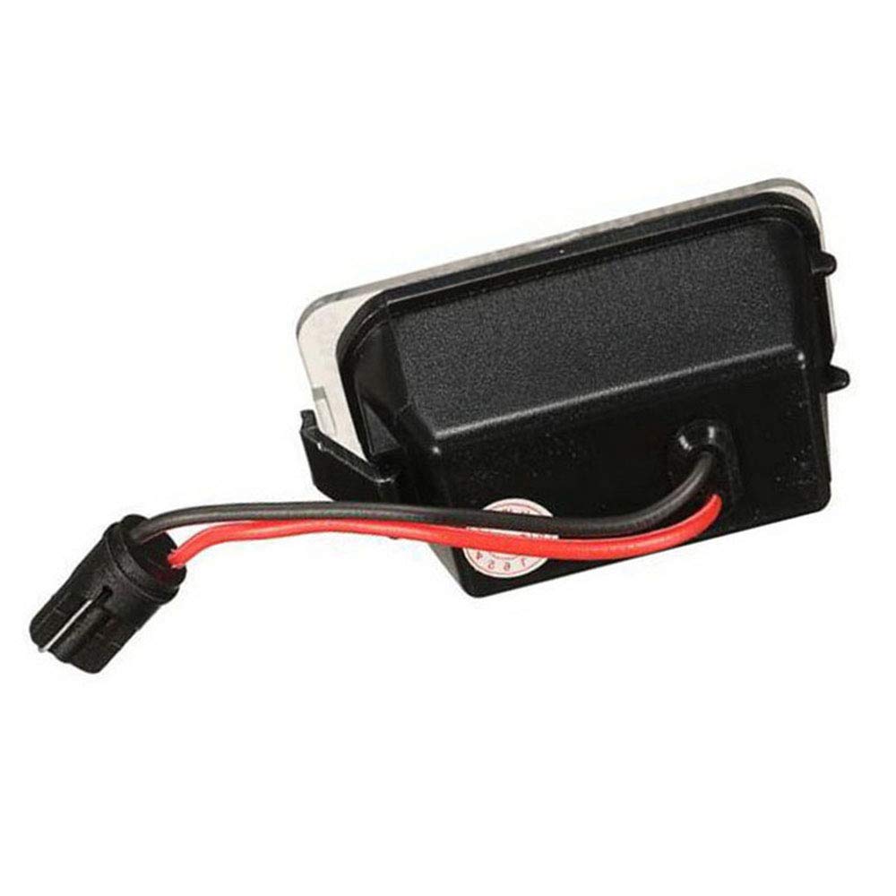 BOOMBOOST LED Kennzeichenleuchte Set 2 Stück Jaguar XF XJ Ford Focus fiesta Reinweiß 6000K