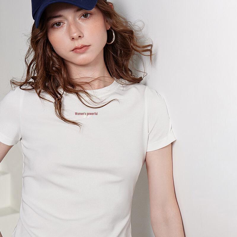 Chuyu Women's Slim Fit Cooling Lyocell Cotton T-Shirt