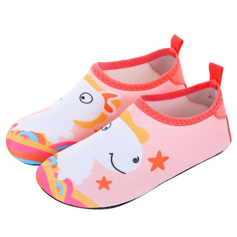 Children Beach Outdoor Sandals Water Shoes Barefoot Quick-Dry Aqua Yoga Socks Boys Girls Swimming Wading Home Shoes Soft