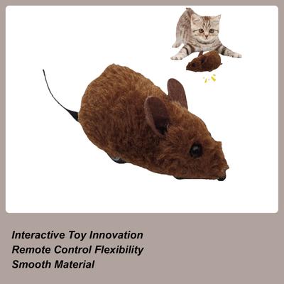 Electric Mice Cat Toy Automatic Squeaky Interactive Kitten Toys Stimulating Cat Moving Mice with Squeaky Sound for Exercise