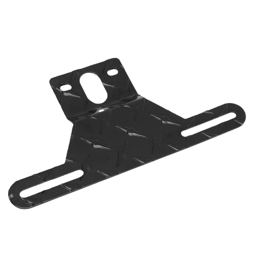 Trailer License Plate Light Bracket Holder with Mount Hole Universal Aluminum Alloy for Trailer Car RV Truck