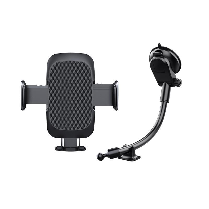 Handyhalter für die Windschutzscheibe des Autos, Anti-Shake-Windschutzscheiben-Langarm-Telefonhalter, Auto-Innenausstattung für Rennwagen