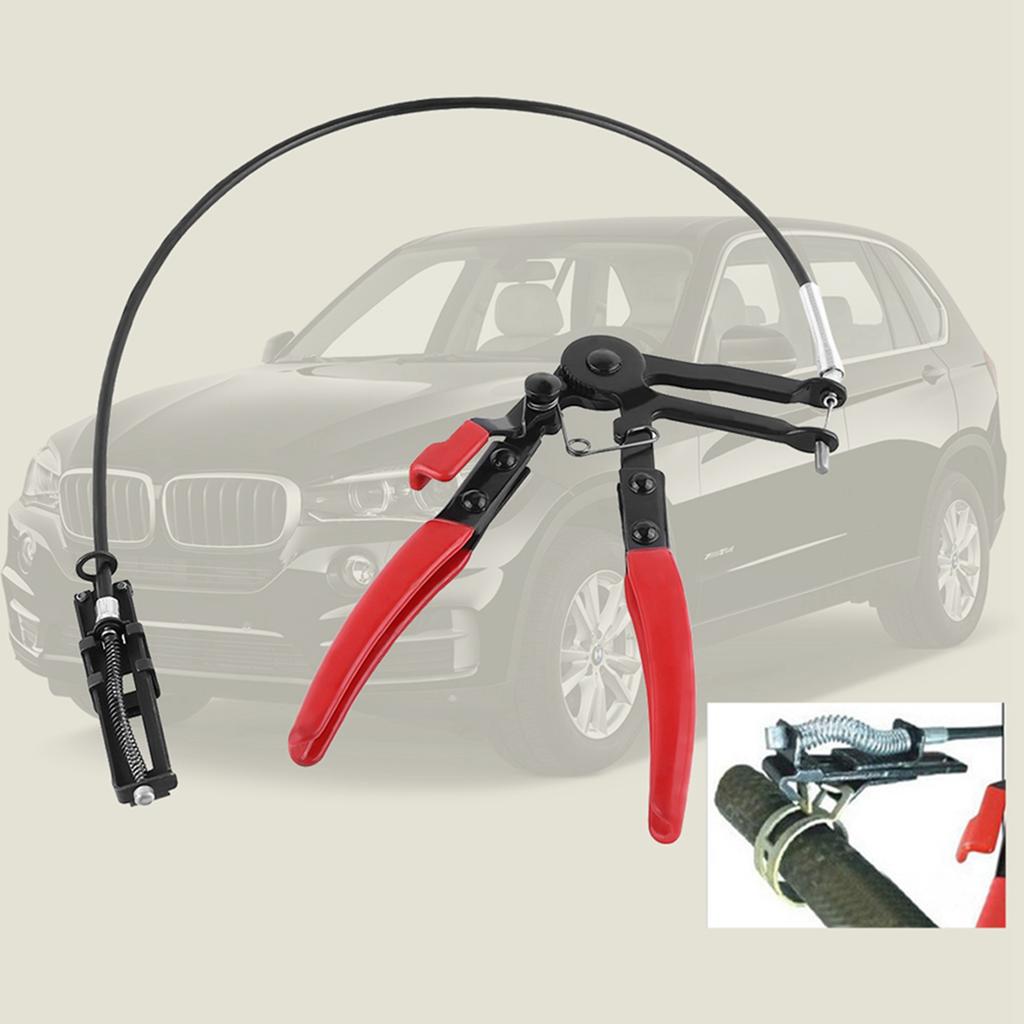 Flexible Hose Clamp Pliers - Tool for Car Fuel, Oil, and Water Hose Repair