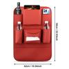 Obbarde Car Seat Back Organizer Storage Bag Compatible with Mercedes BMW Leather Waterproof Kick Mat