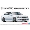 Aoshima Bunka Kyozai 1/24 Scale The Tuned Car Series No. 75 Toyota Vertex JZS161 Aristo 2000 Plastic Model Kit, Molded in Color