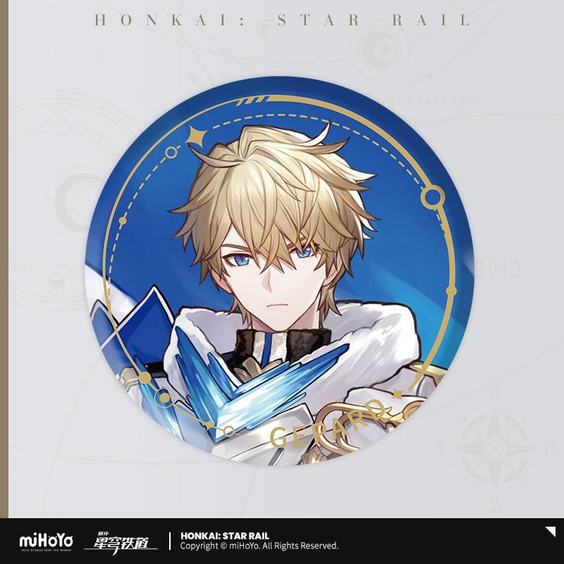 Sunsyea Honkai Star Rail Official Merch miHoYo Original Authentic The Preservation Path Acrylic Stand Keychain Badge Aventurine