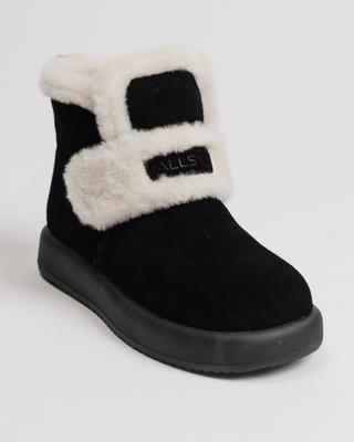 Women's Uggs Allsy 85913 36 Black Suede Wool