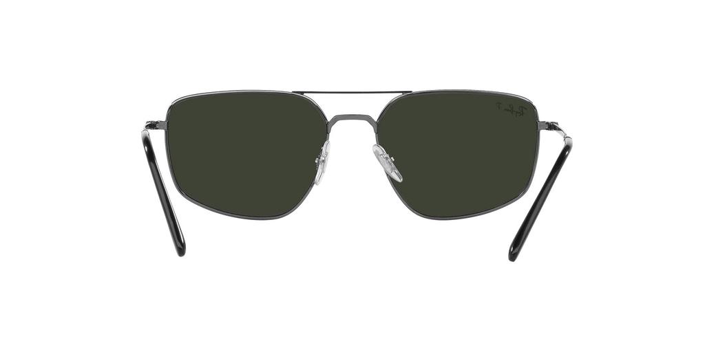 RB3666 56 Ray-Ban Men's Sunglasses, Gunmetal/Lens
