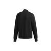 Adidas Solid Color Casual Sports Style Knitted Zip Jacket Men Jackets Black DW4625