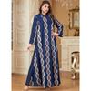 Middle East Embroidery Clothes Chubby Girl High Sense Plus Size Formal Dress Arabic Women Robe Fat Woman Dresses