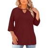 Women's Fashionable Short Sleeve Elegant Commuting And Casual Top