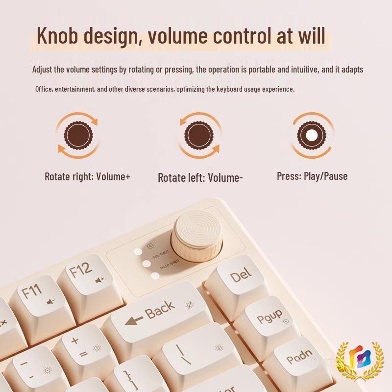 Ultra-Silent Wired Gaming Keyboard with Mechanical Feel for E-Sports, Office, and Laptop Use