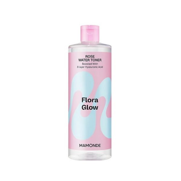 Mamonde Flora Glow Rose Water Toner Hydrating & Radiance Care 500ml