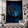 Wall TapestryWednesday Addams Art Hanging Cloth Decorative Background Cover for Room Decoration