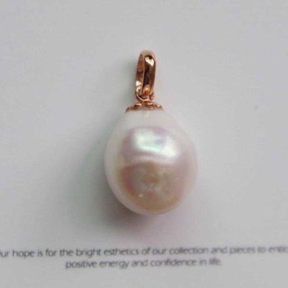 

Підвіска з бароковими перлами 14K