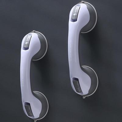 Punch-Free Non-Slip Bathroom Safety Handle for Elderly with Strong Suction Cup