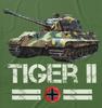 WWII German King Tiger Panzer VI Tiger II Tank T-Shirt 100% Cotton O-Neck Summer Short Sleeve Casual Mens T-shirt Size S-3XL