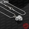 Xiaomi 925 Sterling Silver AAA Zircon Heart Pendant Necklace For Woman Man Wedding Engagement Charm Jewelry