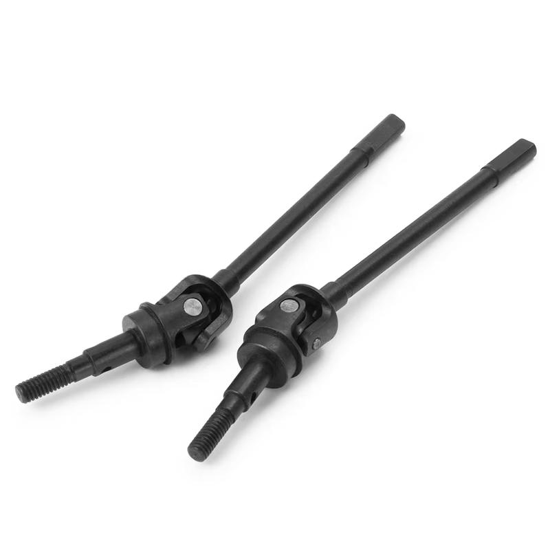 Heavy Duty AR44 Axles Front Rear Joint CVD Drive Shaft Dogbone - for 1/10 RC Crawler Axial SCX10-II 90046/90047 JEEP Wrangler
