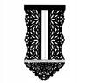 P10 Panel SCREEN Modern Stylish Openwork Curtain BEADS Glamor 60x130