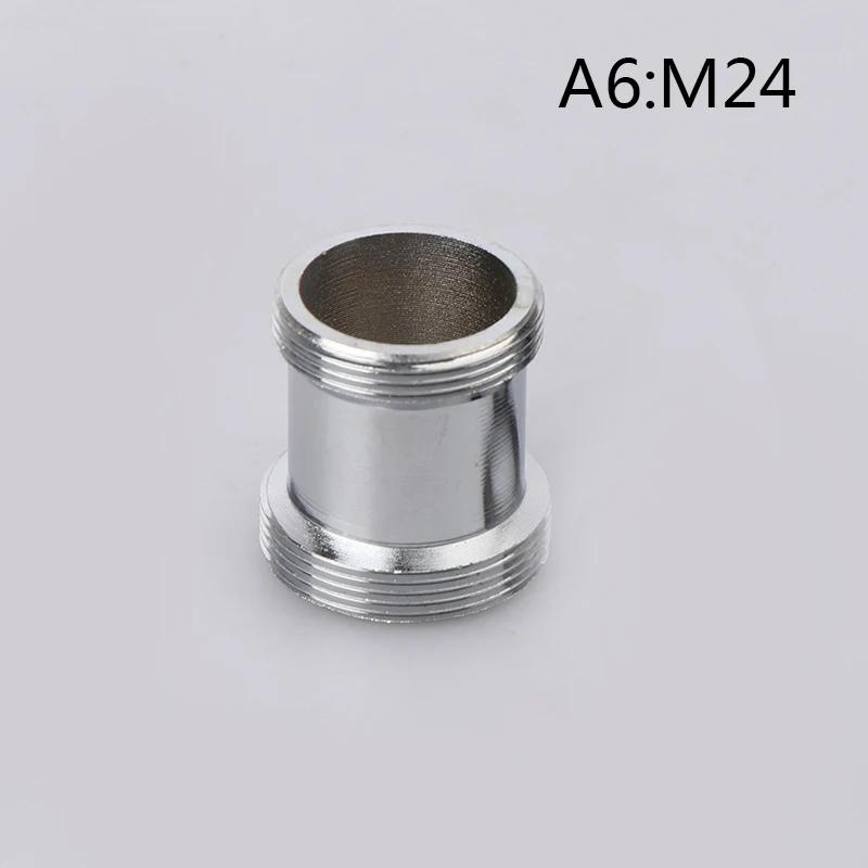 Kitchen Adapter M16 M18 M2Faucet 0 M21 M22 M24 Thread Transfer Thread Brass Connector Bathroom Faucet Spout Accessories
