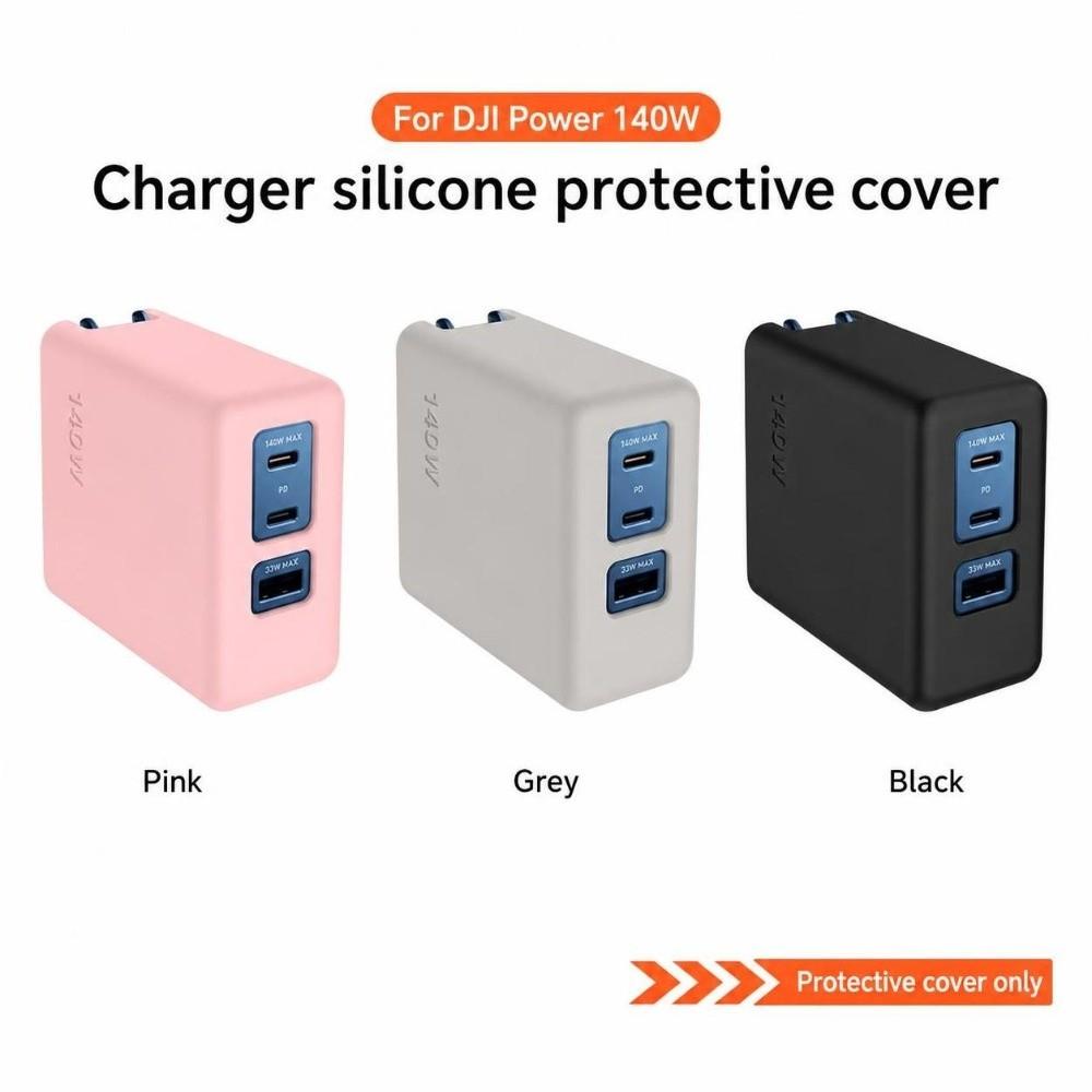 Soft Protective Case Shockproof Protective Cover for DJI Power 140W GaN Charger Travel