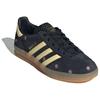 Adidas Gazelle Indoor Black Floral Embroidery Women Sneakers Core-Black Almost-Yellow Silver-Dawn IF4490