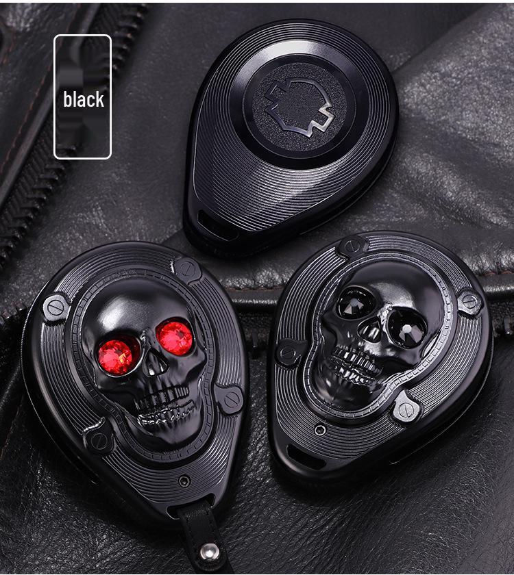 KAKTUS Aluminum Key Fob Cover for Harley & Indian Motorcycles