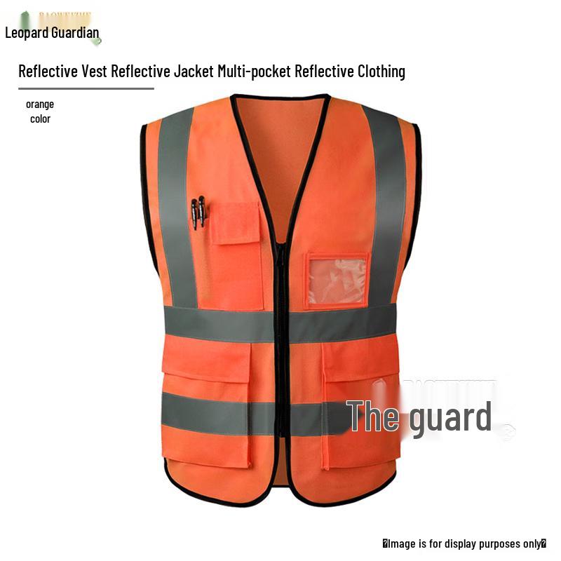 Bao Wei Zhe Multi-Pocket Reflective Safety Vest