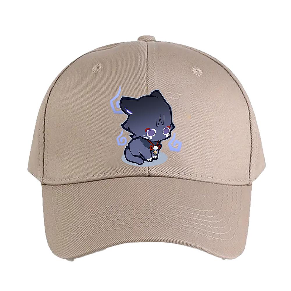 Wanderer Scaramouche Genshin Impact Unisex Adult Summer Baseball Caps With Curved Brim Adjustable Hiking Fishing Hat