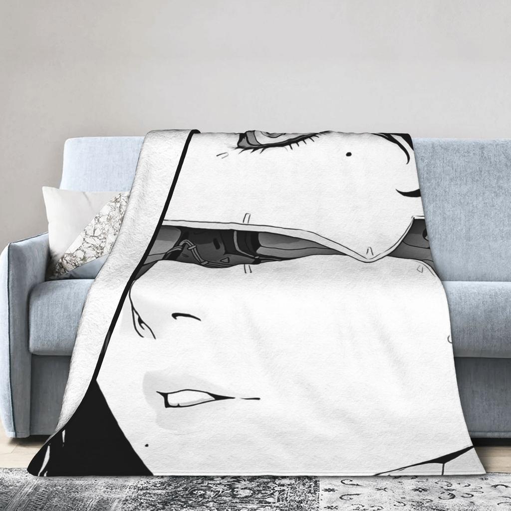 Motoko Kusanagi Ghost in the Shell Blankets Coral Fleece Plush Spring/Autumn Throw Blankets for Sofa Outdoor Rug Piece