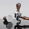 Abnehmbarer Bunter Holzgriff Kaffeepressstempel Gewinde/Flacher Boden Kaffeeverteiler Café