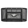 Most Popular in 2024 Desk Organizer 9 Grids Metal Mesh Office Pen Pencil Holder